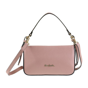 Borsa a spalla da donna Made in Italy - Modello Elowen - 100% pelle - 23.0 x 13.0 x 7.0 cm