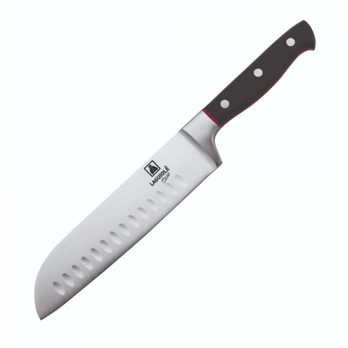 Couteau santoku noir   - "market