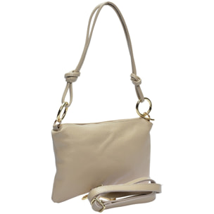 Borsa a tracolla Anna Luchini Beige
