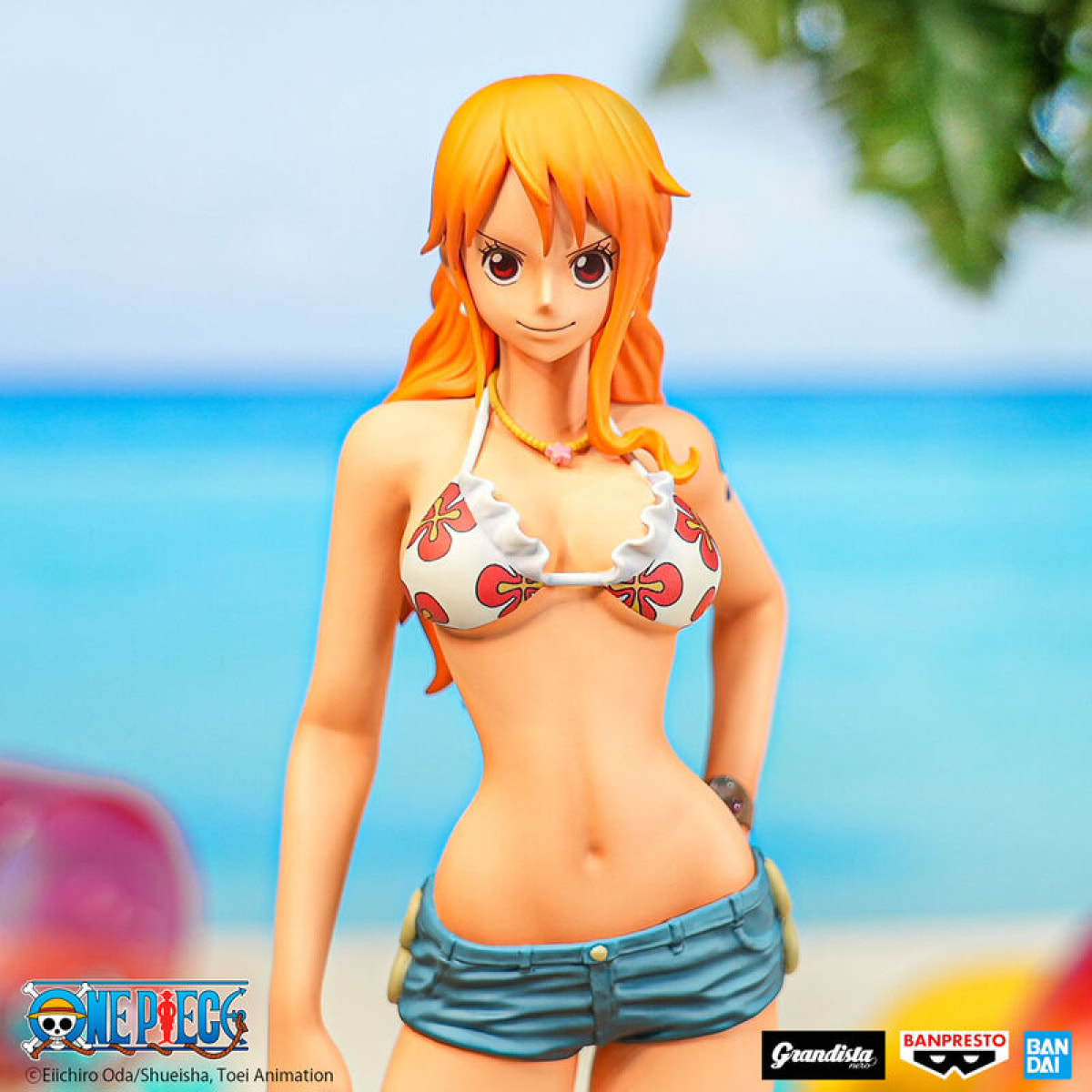 One Piece Figura Nami in Costume Grandista Nero 28 cm Banpresto