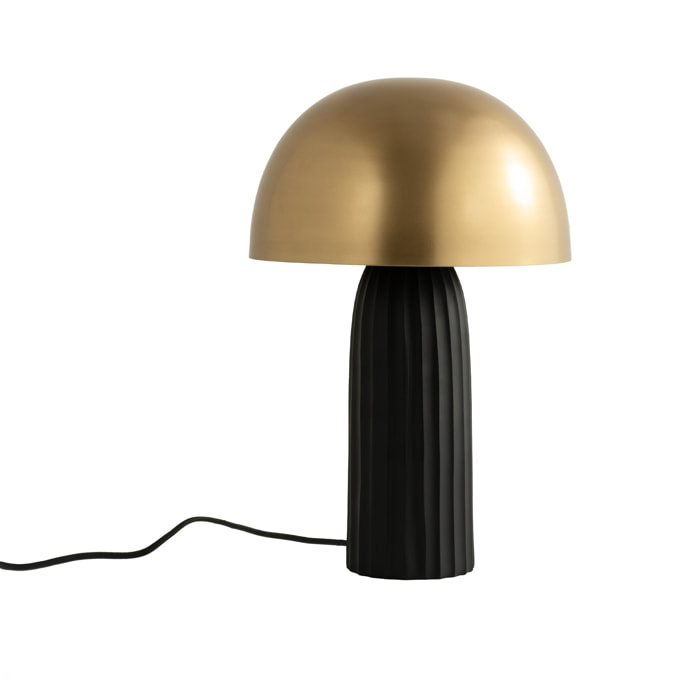 Lampe Joy en métal noir et doré