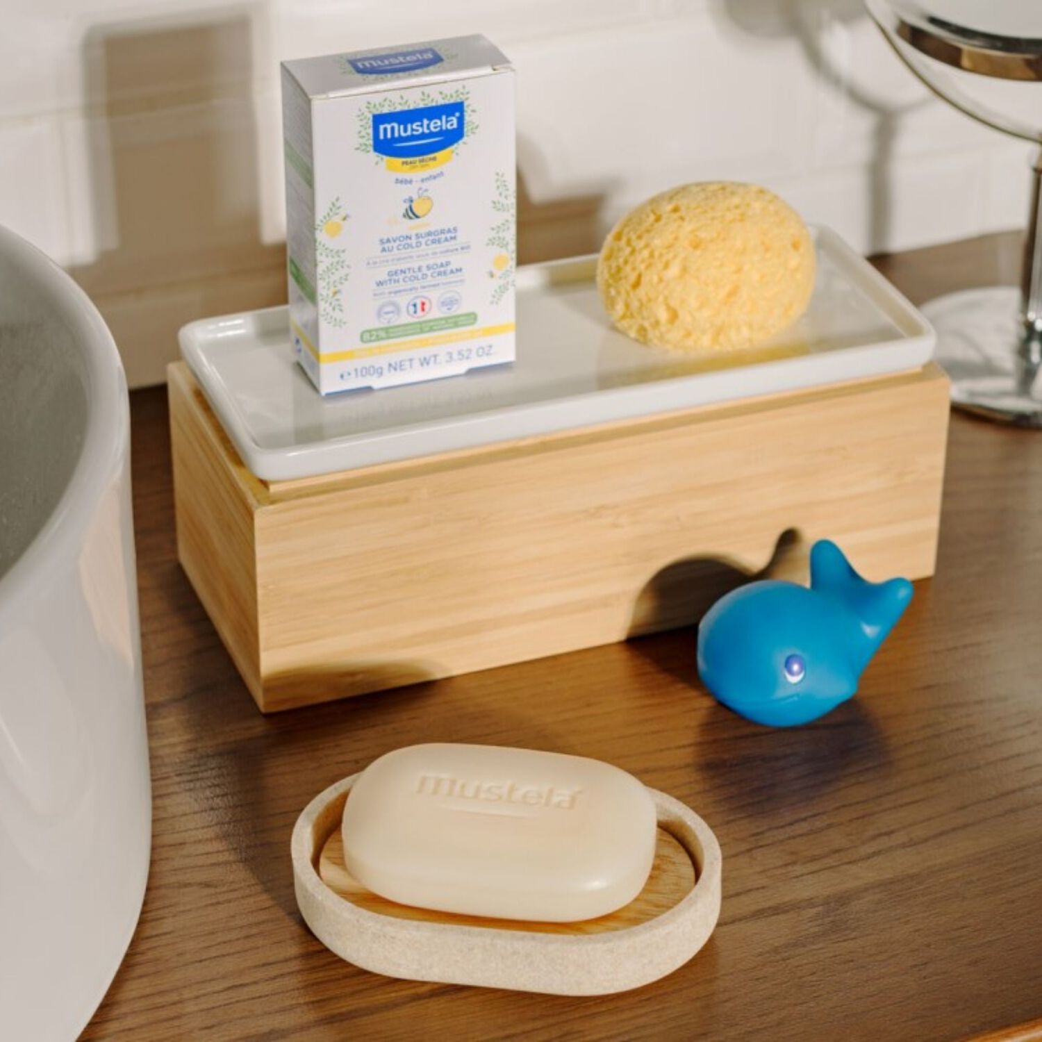 Bébé - Enfant - Savon Surgras Au Cold-Cream - Peau Sèche Bébé - 100G