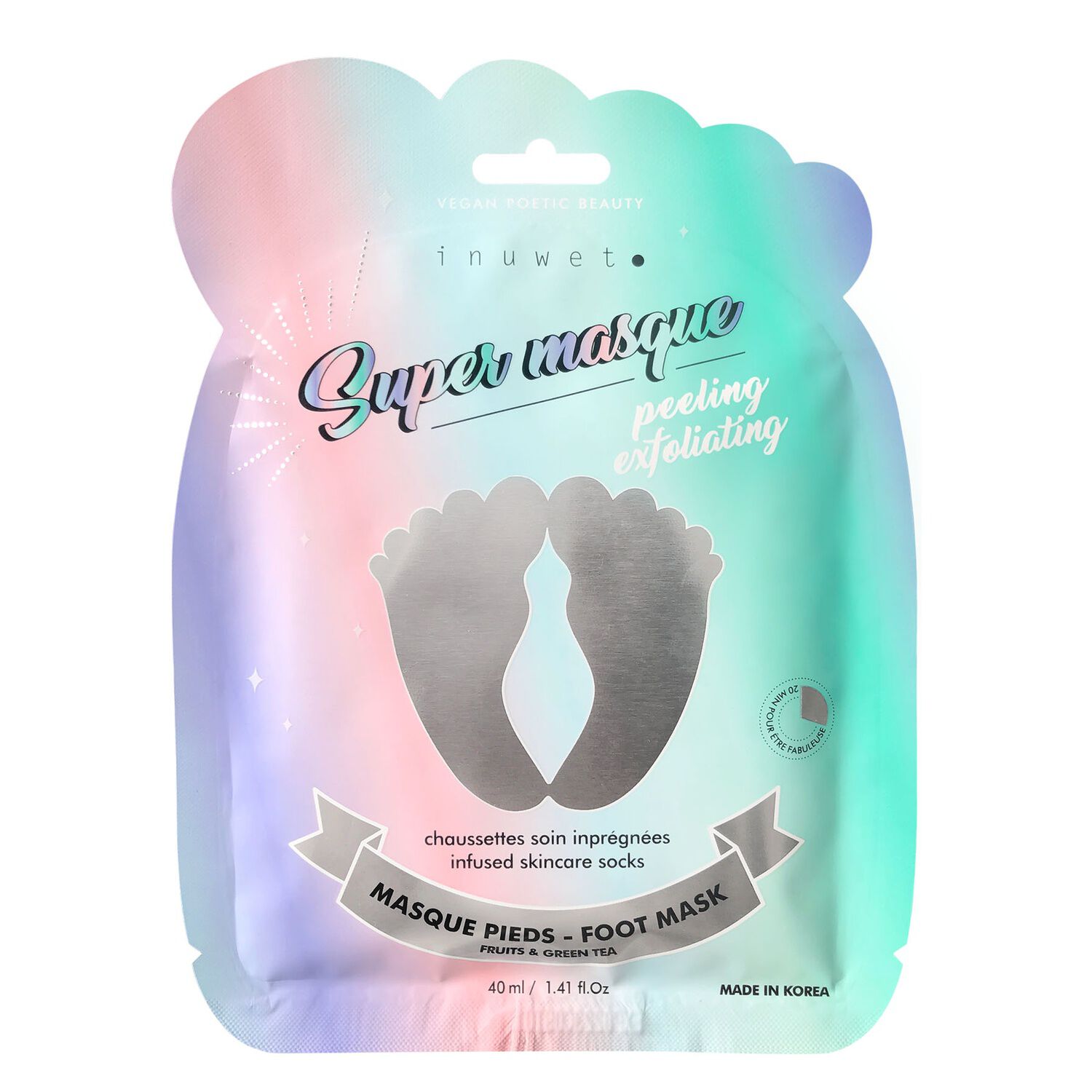 Super Masque - Masque Pieds Exfoliant