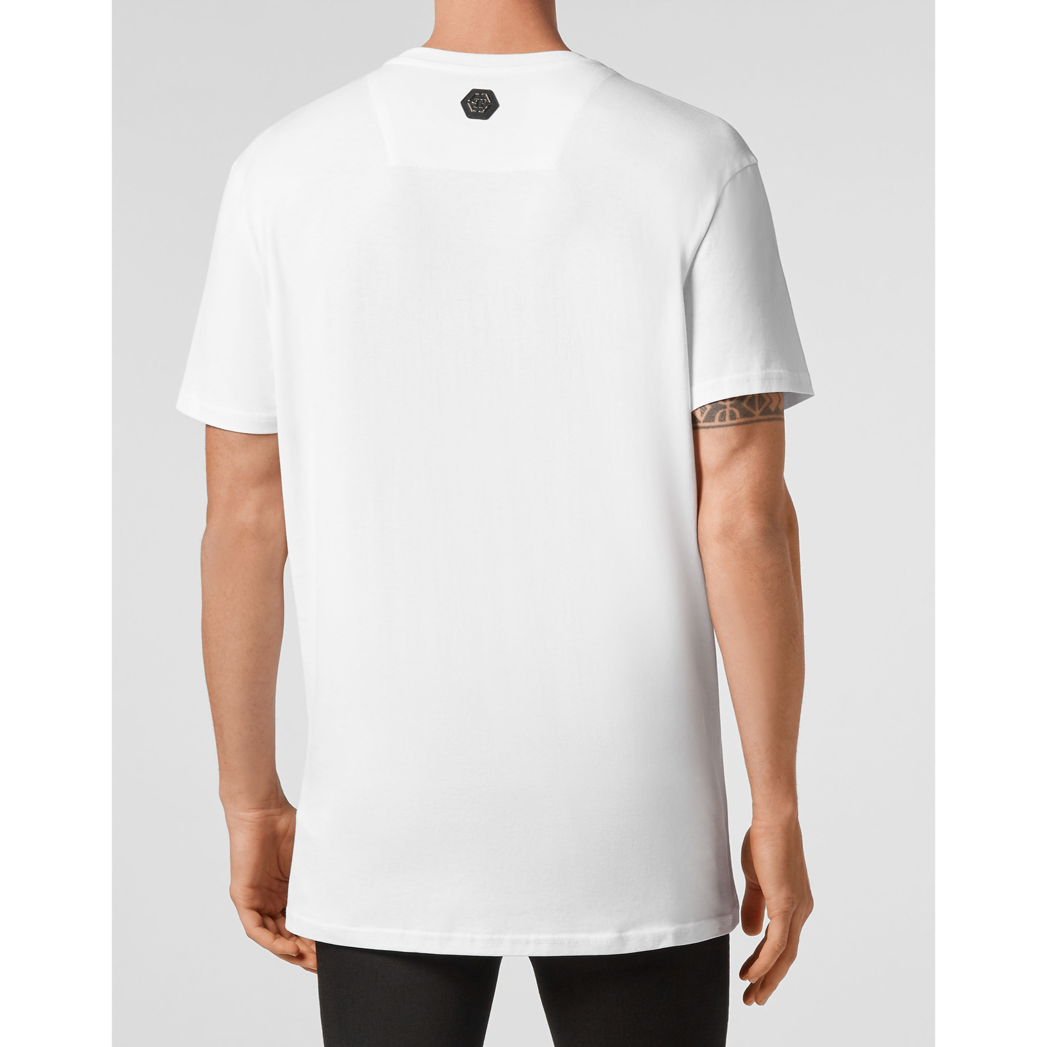 PHILIPP PLEIN Maglietta a girocollo SKULL