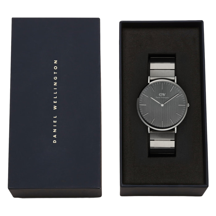 Reloj Daniel Wellington DW00100777 Hombre Analogico Cuarzo con Correa de Acero inoxidable