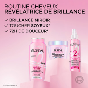 L'Oréal Paris Elseve Glycolic Gloss Routine Soin Cheveux Brillants