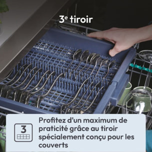 Lave vaisselle encastrable CANDY CNS 4A4S3PSB