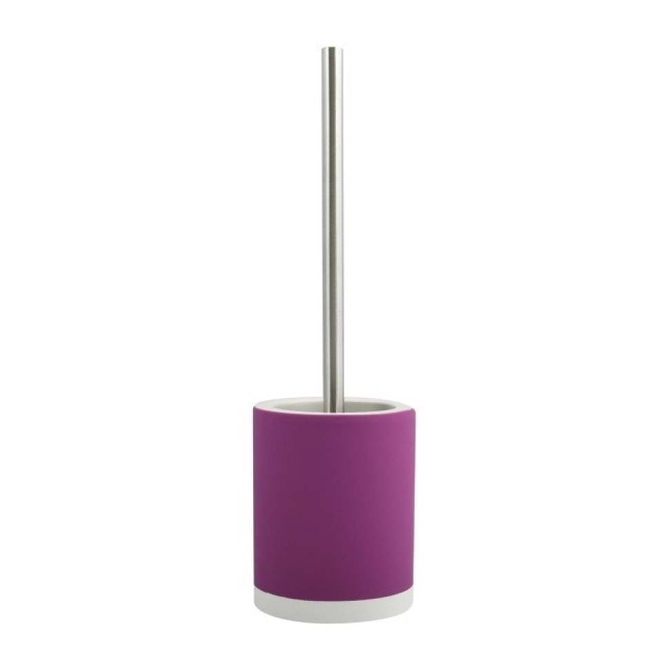 Brosse wc avec support Céramique CAGLIARI Violet MSV