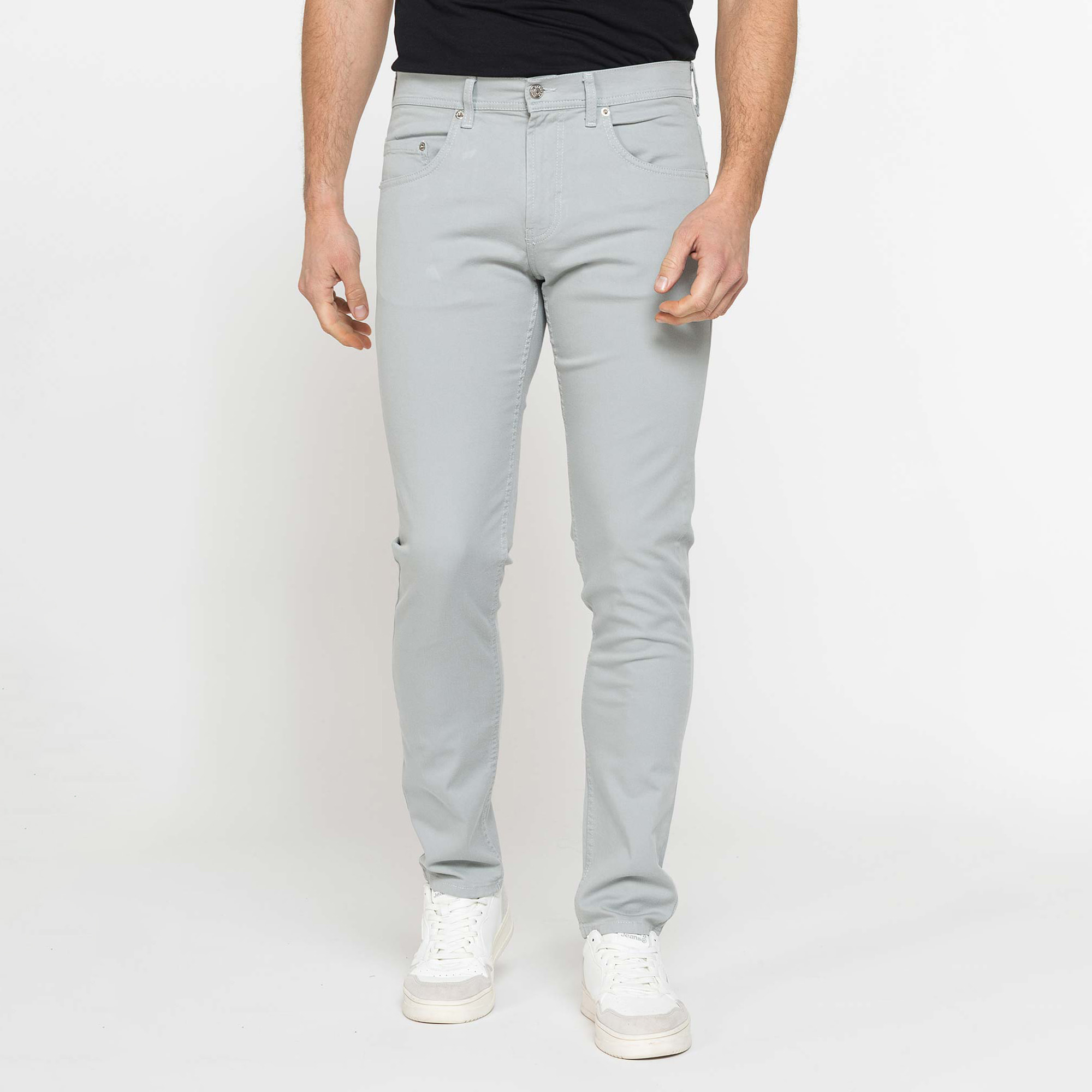 PANTALONE 5 TASCHE MOD. 717 IN GABARDINA ELASTICIZZATA
