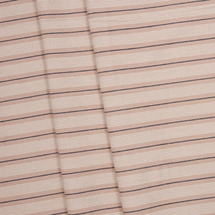 Tapis Groove 170x120cm rayé bleu navy