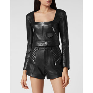 PHILIPP PLEIN Chaqueta de cuero