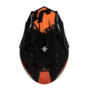 CASCO OFFROAD J38 KORNERORANGE BLACK GLOS JUST1