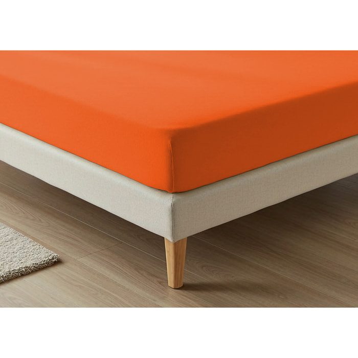 Lenzuolo Sotto Con Angoli No Stiro Tinta Unita Francesca Rust