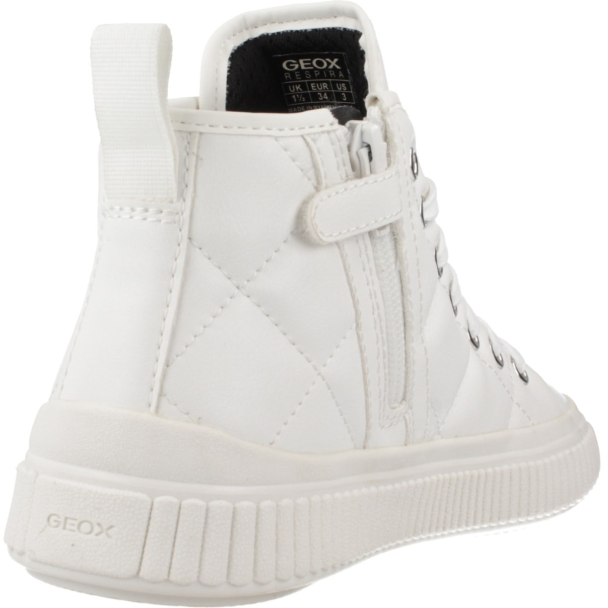 Zapatillas Niña de la marca GEOX  modelo J LAQUINNY BLANCO