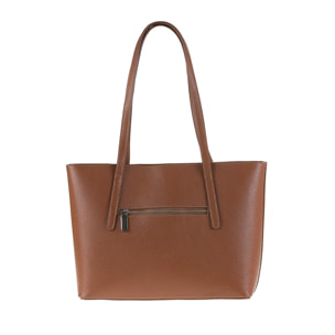 Borsa a spalla da donna Made in Italy - Modello Elowen Lux - 100% pelle - 38.0 x 25.5 x 12.5 cm