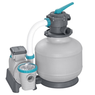 Bestway Pompe de filtration à sable pour piscine hors sol 11 355 L/h