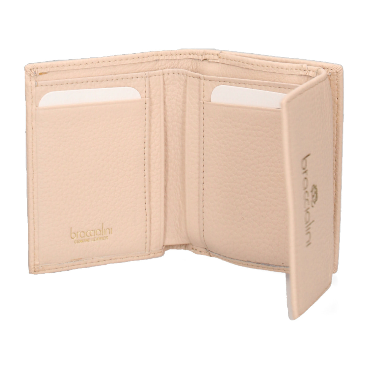 Portafoglio  da donna In Vera pelle Made in Italy 11x8,5x4 cm