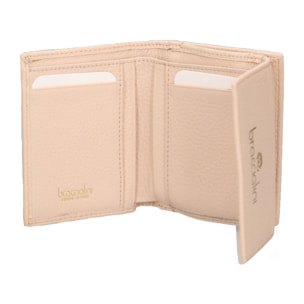 Portafoglio  da donna In Vera pelle Made in Italy 11x8,5x4 cm