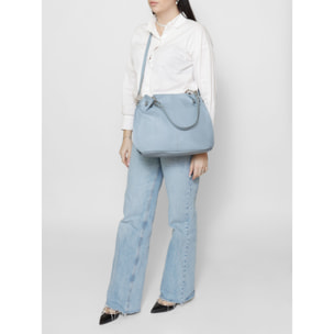 Borsa a mano da donna Made in Italy - Modello Ereba - 100% pelle - 38.0 x 30.0 x 12.0 cm