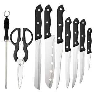 SET DE CUCHILLOS DE 15 PIEZAS CON TACOMA MADERA RENBERG