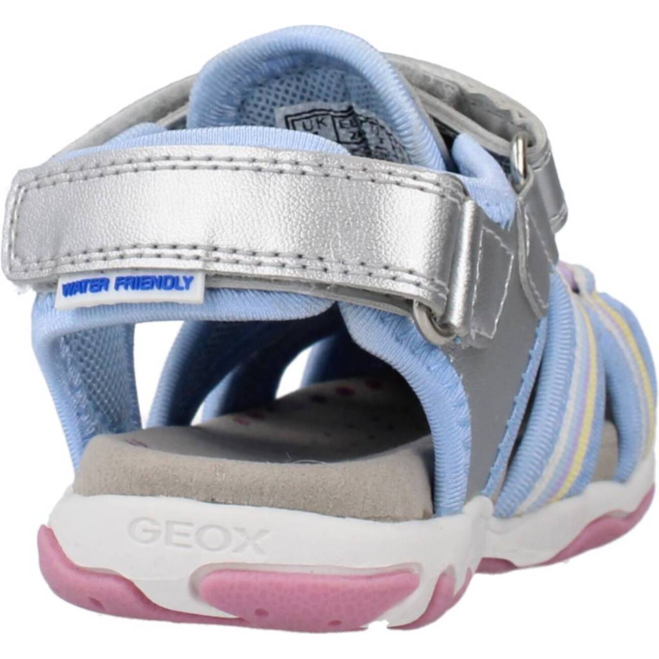 Sandalias Niña de la marca GEOX  modelo B SANDAL FLAFFEE GIR GRIS