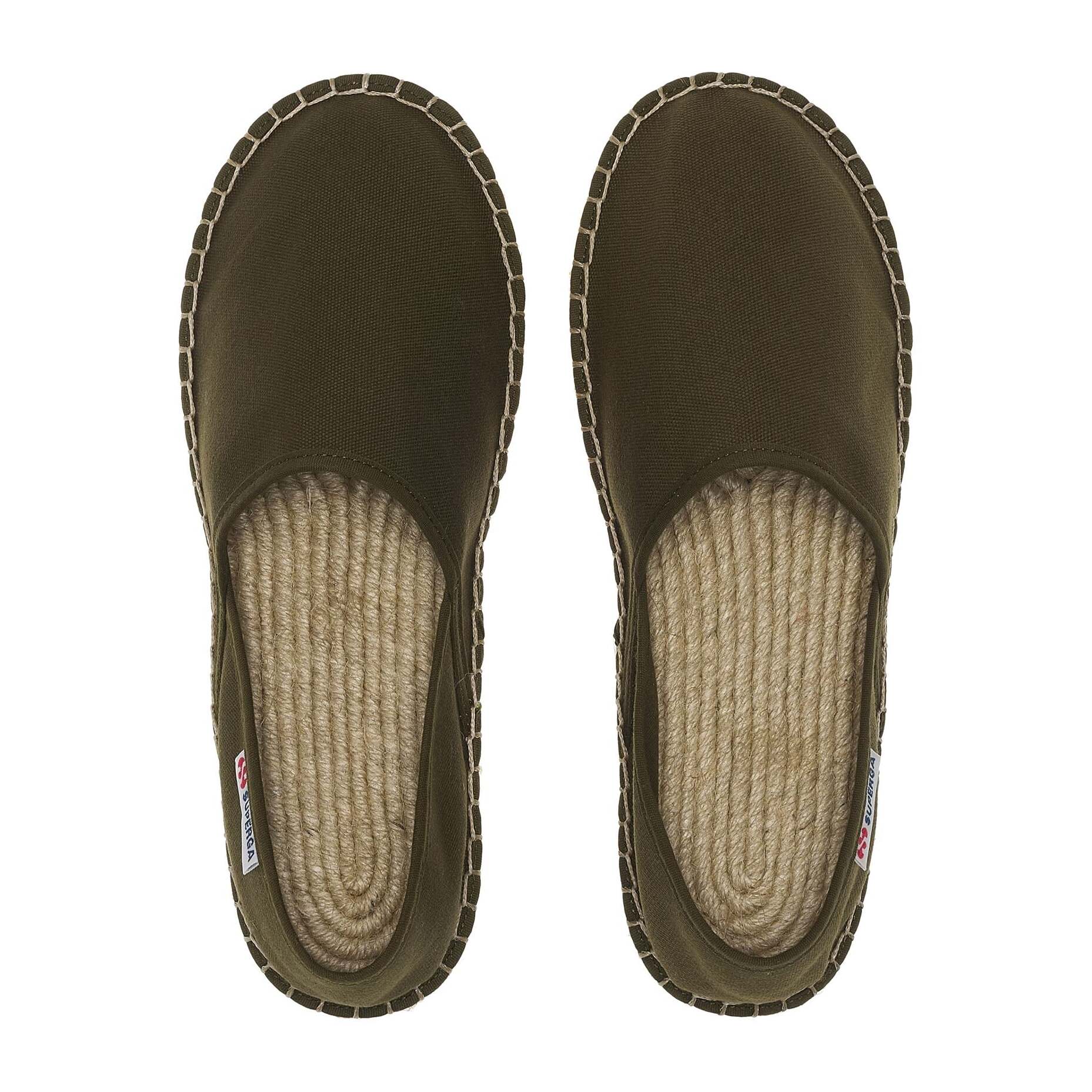 Superga - Alpargatas Unisex Verde - 3009 CANVAS ESPADRILLA