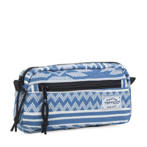 Estuche Escolar Tempo School Basic Azul