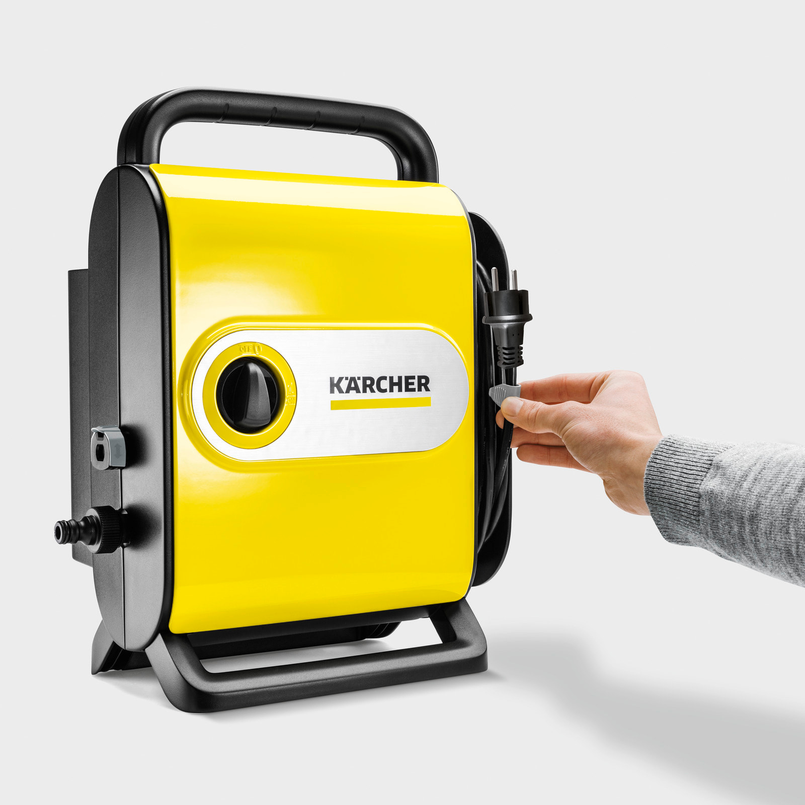 Nettoyeur haute pression Karcher K Silent eco!Booster - ultra silencieux - Pression 130 bar- Débit 420 l/h- lance eco!Booster