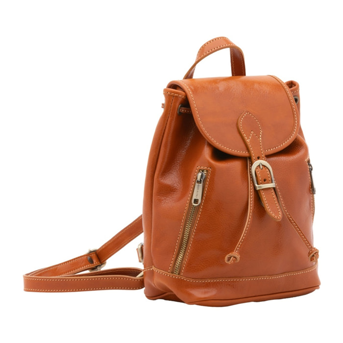 Borsa a spalla da donna - Modello False - Vera pelle - 20.0 x 29.0 x 14.0 cm