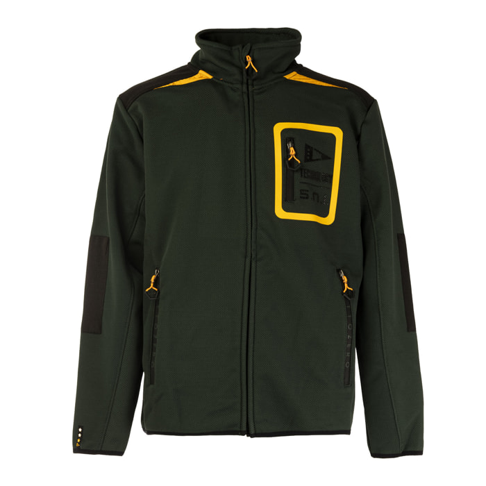 SCUOLA NAUTICA ITALIANA giacca uomo green