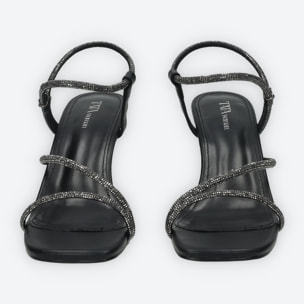 Sandali Donna Tata Italia Nero