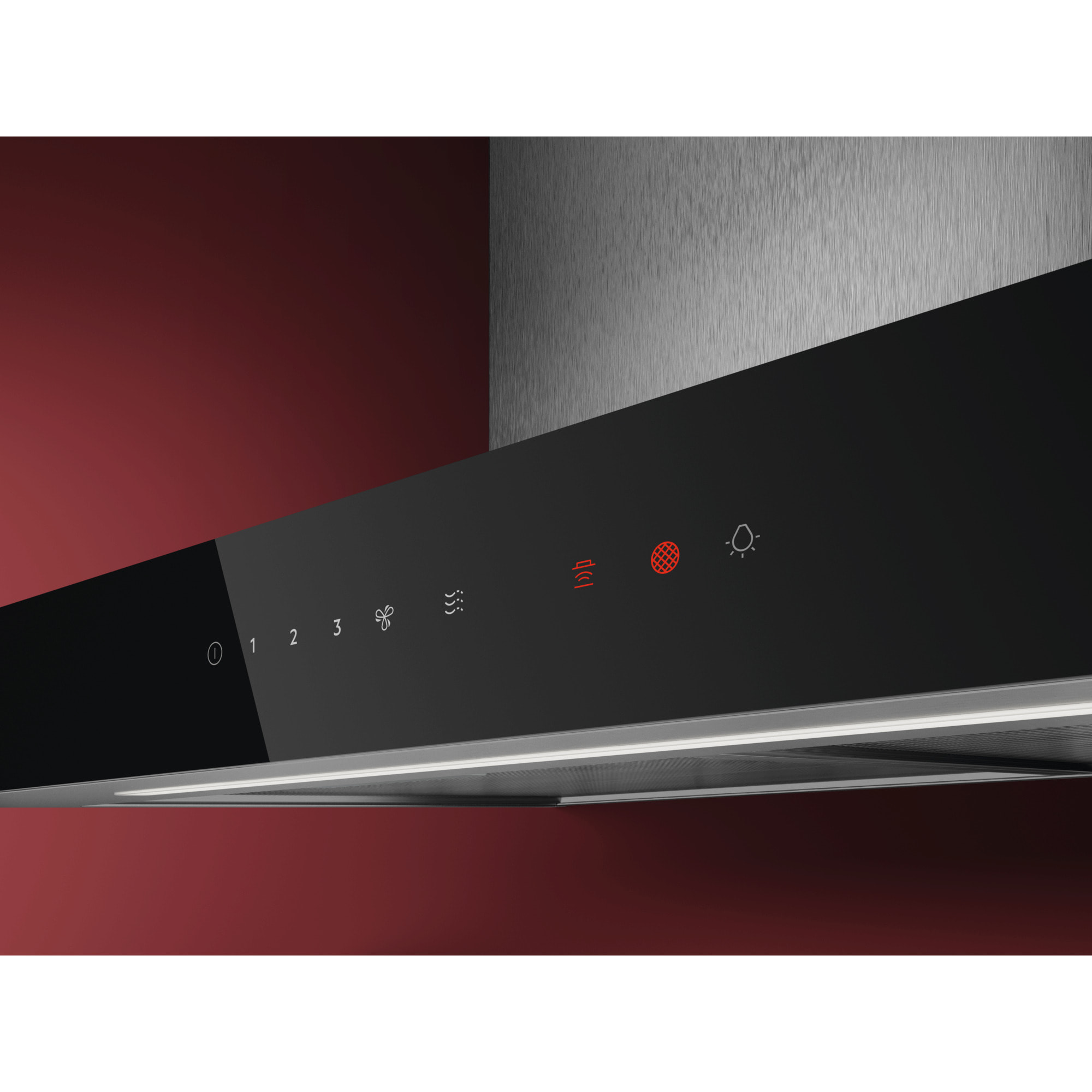 AEG Campana extractora decorativa Serie 6000 Hob2Hood de 60 cm GB67D61HL