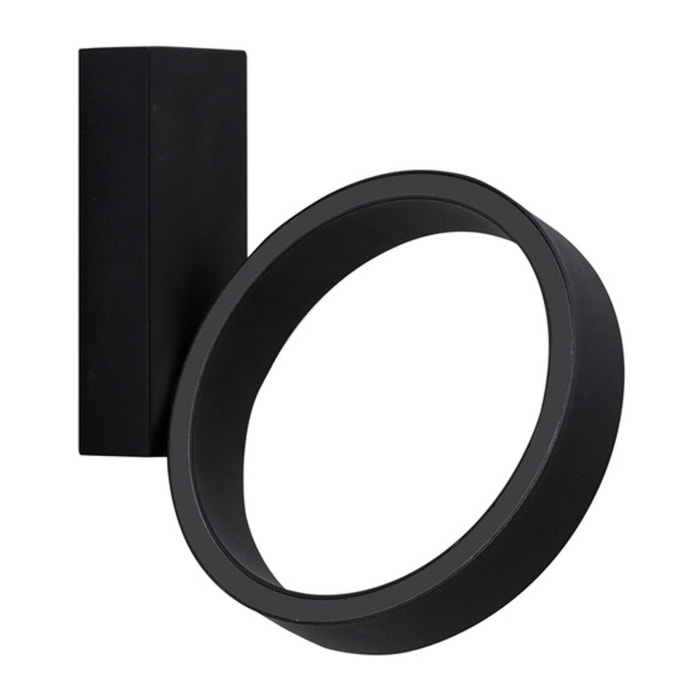ENSO Lampada da parete Nero