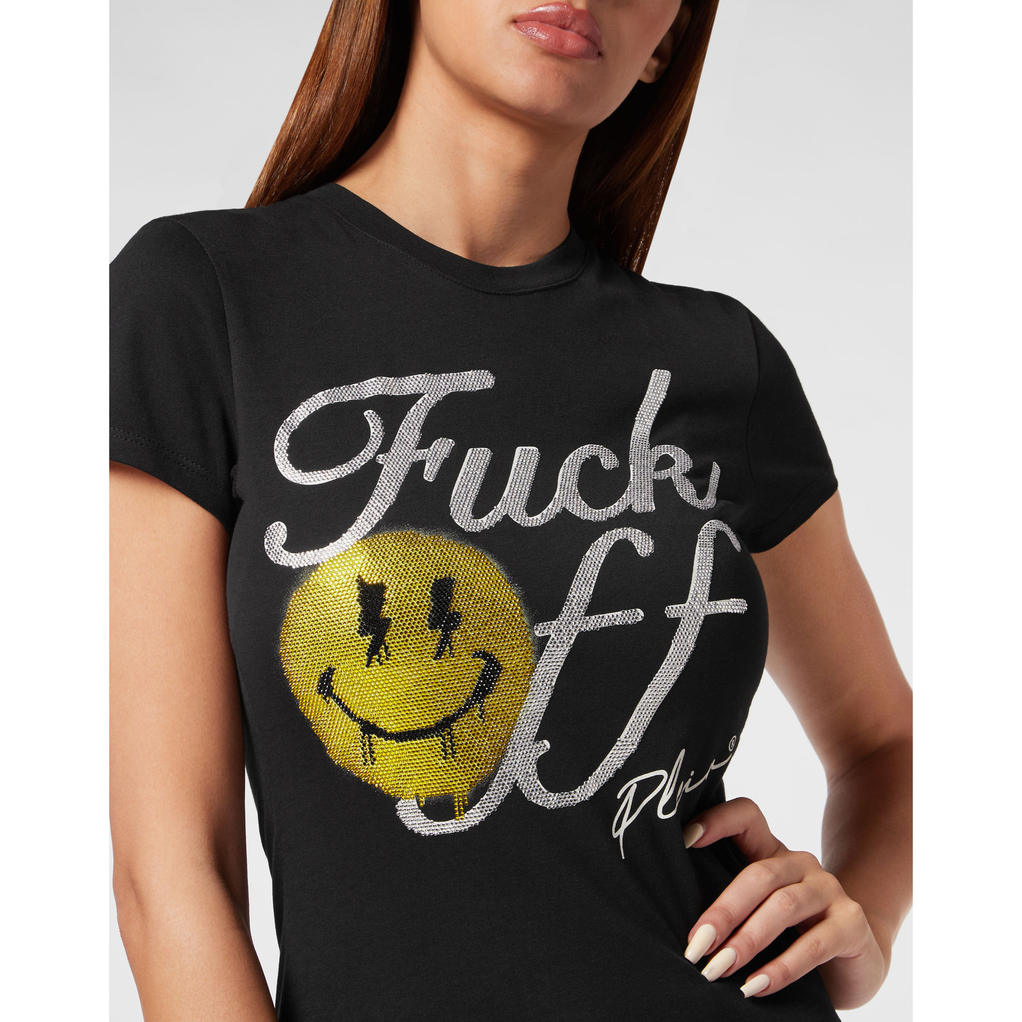 PHILIPP PLEIN Camiseta Slim Fit SMILE