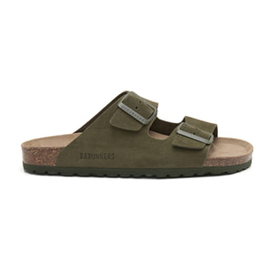 SANDALIA BABUNKERS VERDE