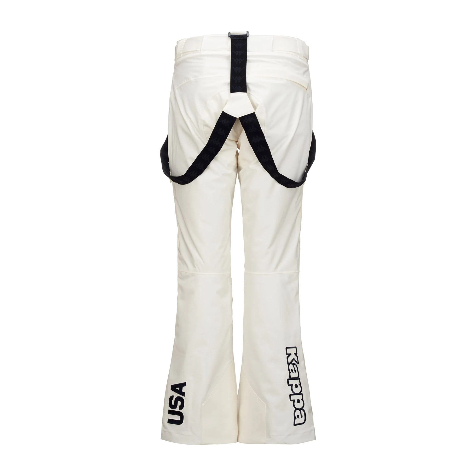 Kappa - Pantaloni Donna Bianco - 6Cento 665 Us