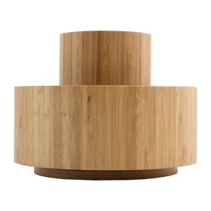 Organizador giratorio de Bambú 20x5,3cm siendo versátil y funcional