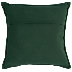 Coussin "Lilou" - vert sapin 45x45 cm