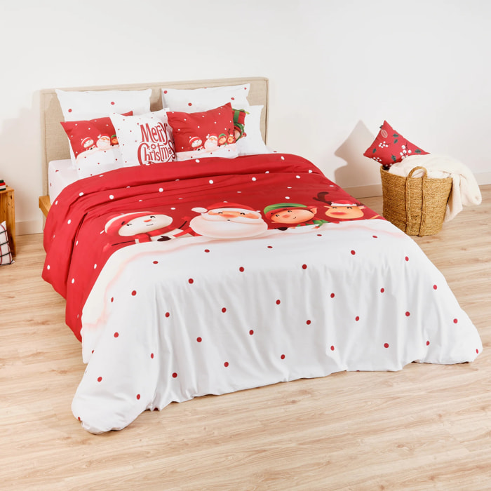 Housse de couette avec clics 100% coton Laponia 54