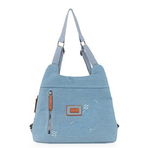 Bolso Mochila Mujer Lois Cincinnati Azul