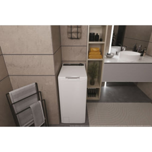 Lave linge top HAIER THASN466TM4-S