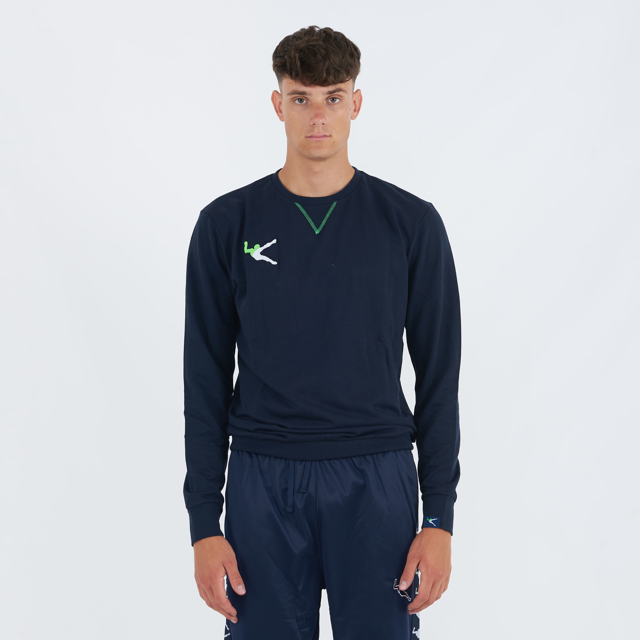 Felpa in cotone girocollo Napix