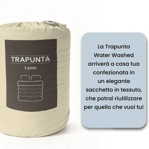 TRAPUNTA INVERNALE WATERWASHED MATRIMONIALE Made in Italy