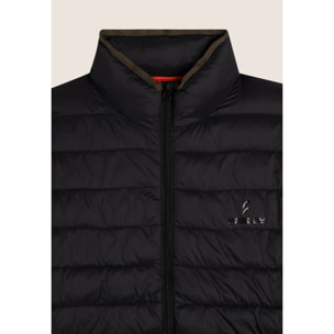 Giacca Imbottita Uomo con Collo Alto e Zip