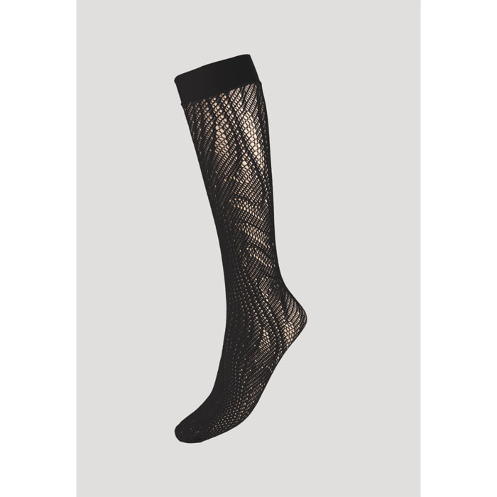 Gambaletti Snake Net Knee-Highs