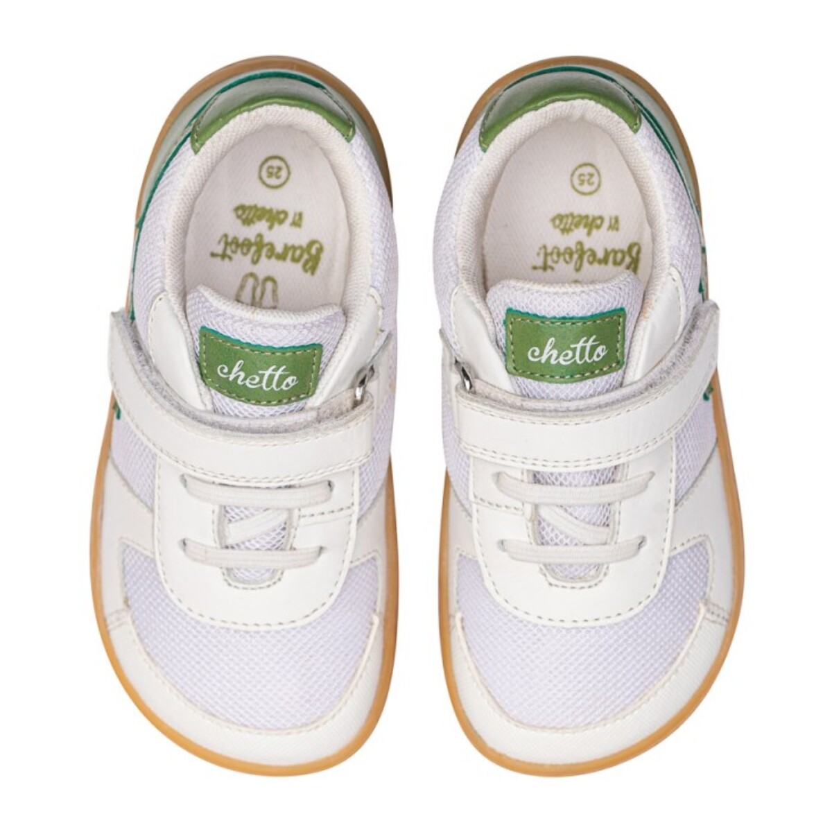 DEPORTIVO RAYO BAREFOOT BLANCO/VERDE – PISADA NATURAL