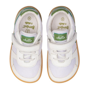 DEPORTIVO RAYO BAREFOOT BLANCO/VERDE – PISADA NATURAL
