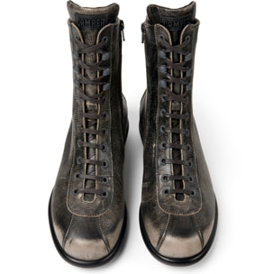 Botines - CAMPER Pelotas Ariel - Gris - Cuero liso