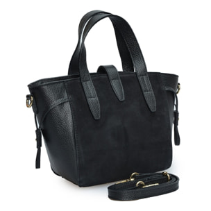 Borsa a mano Isabella Rhea Nero