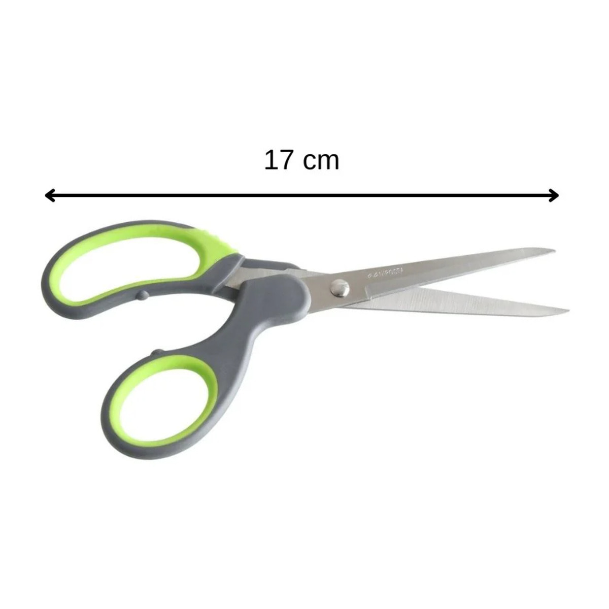 Ensemble de 2 Ciseaux à prise souple Nirosta